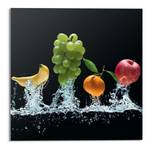 Tableau déco en verre Fruits I Verre de sécurité - Multicolore