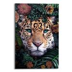 Wandbild II Leopard