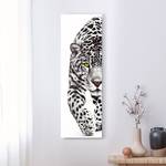 Wandbild Leopard I Schwarz / Weiß