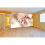 Papier peint en intissé Cherry Blossoms Papier peint en intissé - Rose / Beige - 180 x 120 cm