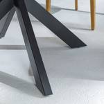 Table Gerde Acacia massif / Fer - Acacia / Anthracite