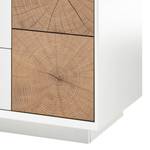 Kast Crecora wit/eikenhouten look