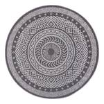 Teppich Hauville Polypropylen - Grau / Silber - Durchmesser: 120 cm