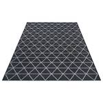 Tapis Audrieu II Polypropylène - Noir / Crème - 200 x 290 cm