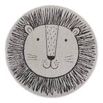 Kindervloerkleed Lioux polypropeen - Crèmekleurig/zwart - Diameter: 160 cm