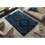 Tapis épais Disa Polypropylène - Bleu - 160 x 230 cm