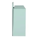 Armoire toilette LINDHOLM porte couliss. Menthe