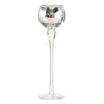 Windlicht Minou I (3-teilig) Glas - Silber