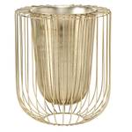 Vase Damya Aluminium - Gold