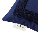 Housse de coussin Case Polyester / Coton - Bleu marine