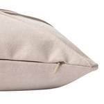 Kissenbezug Washed Baumwolle / Polyester - Beige