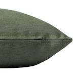 Housse de coussin Tape Tissu mélangé - Vert olive