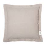 Housse de coussin Washed Fringes Coton / Polyester - Beige