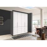 Falttürenschrank Loft II Havanna / Weiß - 200 x 236 cm