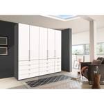 Falttürenschrank Loft II Havanna / Weiß - 250 x 236 cm