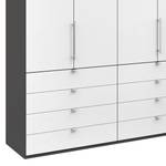 Falttürenschrank Loft II Havanna / Weiß - 250 x 236 cm