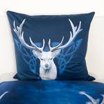 Beddengoed Anne Stokes Collection Hert katoen - blauw