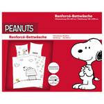 Bettwäsche Peanuts Baumwollstoff - Mehrfarbig