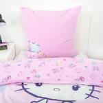 Parure de lit Hello Kitty Coton - Rose