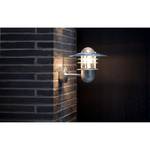 Wandlamp Agger transparant glas/staal - 1 lichtbron