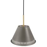 Hanglamp Pine staal - Grijs - Aantal lichtbronnen: 1