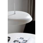 LED-hanglamp Piso kunststof/staal - 1 lichtbron - Wit