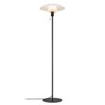 Lampadaire Verona Verre opalin / Acier - 1 ampoule