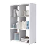 Open kast Nernier II Wit - Hoogte: 109 cm