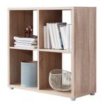 Open kast Nernier II Sonoma eikenhouten look - Hoogte: 74 cm