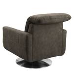 Fauteuil Montaner microvezel - Microvezel Priya: Antracitekleurig