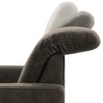 Fauteuil Montaner microvezel - Microvezel Priya: Antracitekleurig