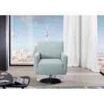 Fauteuil Lancie Tissage à plat - Tissu Gila: Bleu pastel