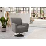 Fauteuil Lancie vlakweefsel - Platweefsel Camie: Grijs