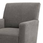 Fauteuil Lancie vlakweefsel - Platweefsel Camie: Grijs