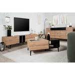 Sideboard Bedee I Eiche Artisan Dekor / Schwarz