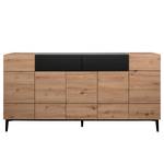 Sideboard Bedee I Eiche Artisan Dekor / Schwarz