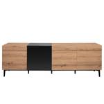 Dressoir Bedee II Artisan eikenhouten look/zwart