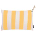 Housse de coussin Santorin Polypropylène - Jaune - 60 x 40 cm