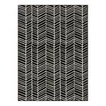 Laagpolig vloerkleed Montbron polypropeen - Zwart - 120 x 160 cm
