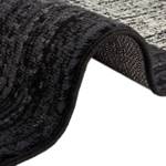 Laagpolig vloerkleed Guisseny Zwart - 80 x 150 cm