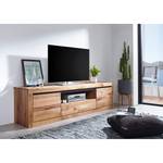 Mobile TV Gerville III Rovere nodato massello / Metallo - Rovere nodato / Antracite