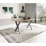 Eettafel Lasalle Donkere eikenhouten look - Breedte: 160 cm