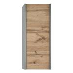 Armoire murale Romslo Imitation chêne sauvage / Gris