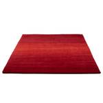 Tapis Wool Star Laine vierge / Polyester - Rouge - 70 x 140 cm