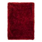 Hoogpolig vloerkleed Flokato textielmix - Rood - 190 x 290 cm