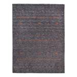 Tapis Nebraska Laine vierge / Coton - Anthracite - 120 x 180 cm