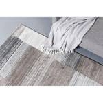 Tapis Venice Camel Multi Viscose / Coton - Gris / Beige - 140 x 200 cm