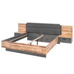 Bedframe Lechelle Bruin - Plaatmateriaal - 306 x 100 x 213 cm