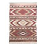 Tapis Vintage Kelim Laine / Coton - Rouge