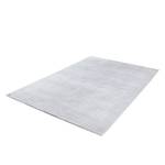 Tapis Powder Fibres synthétiques - Argenté - 65 x 135 cm